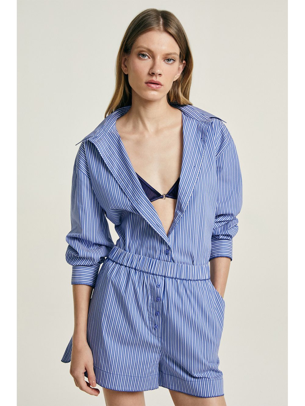 By NV — Top Thaly - Azul Navy