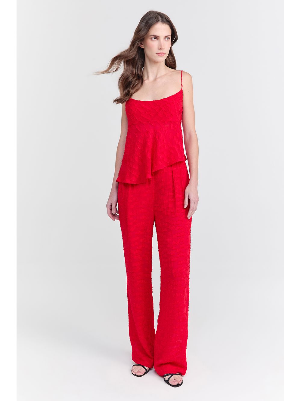 By NV — Calça Isis - Vermelho Tango