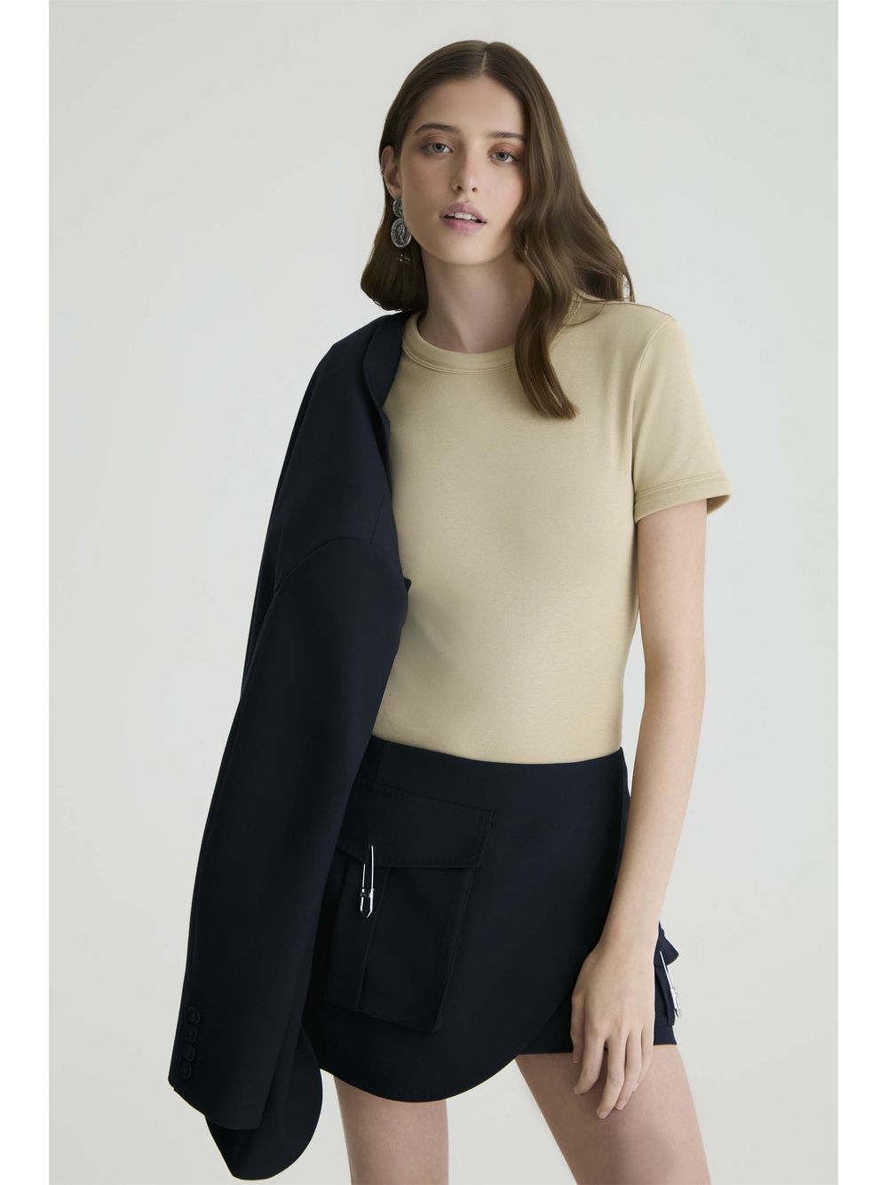 By NV — T-Shirt Valentina - Bege Field