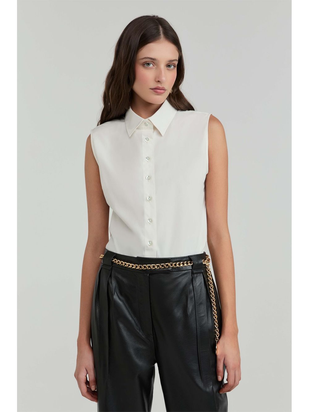 By NV — Camisa Millie - Off White