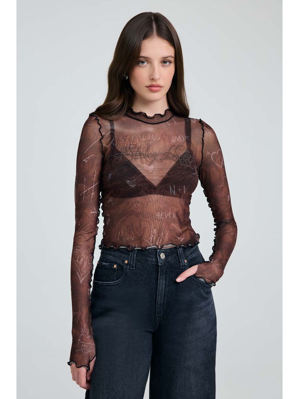 By NV — Blusa Ml Stealing Heart - Est. Forever