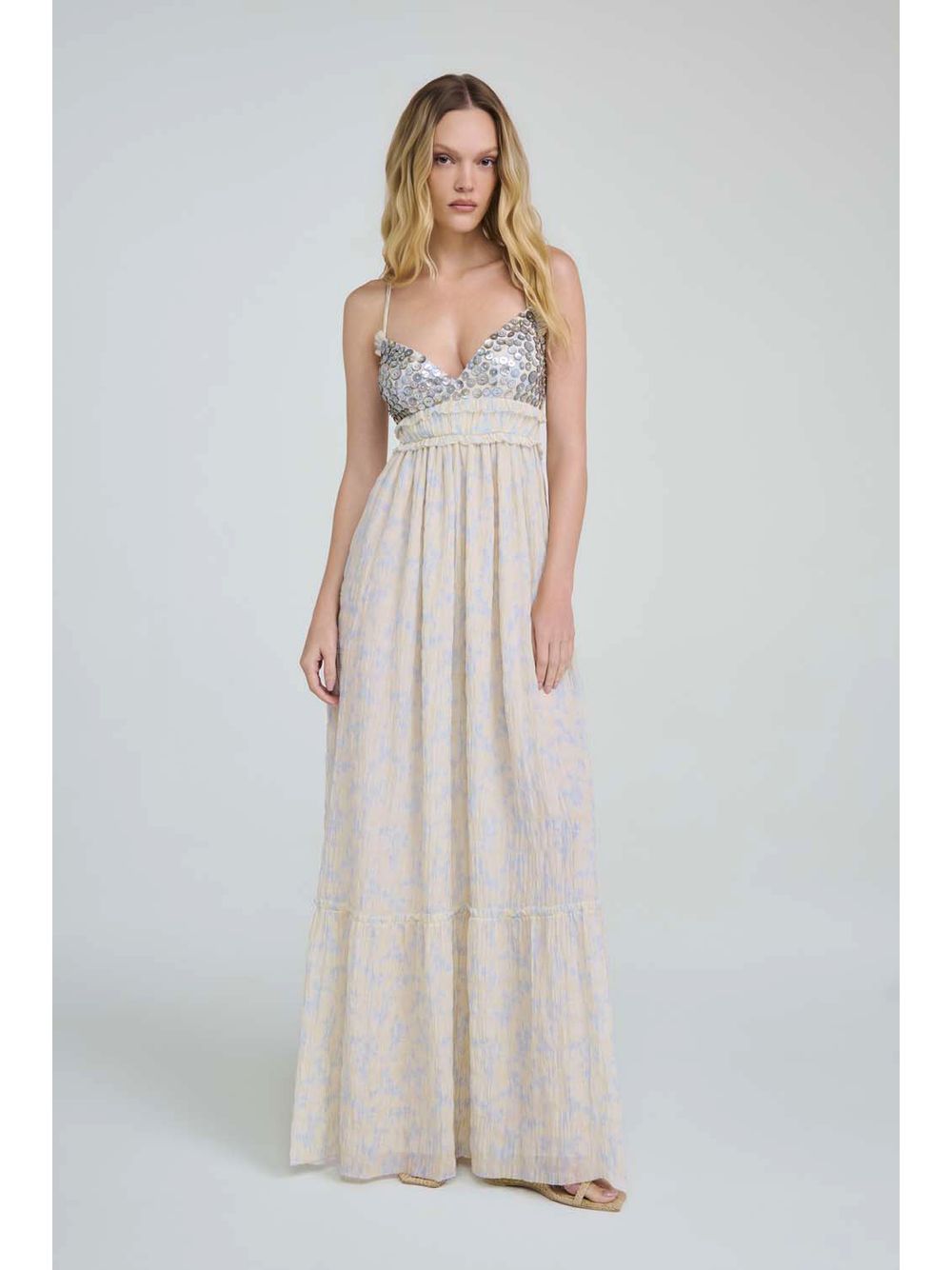 By NV — Vestido Capri - Bege