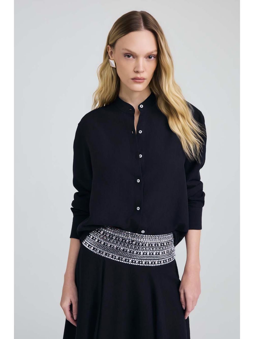 By NV — Camisa Ibiza - Preto