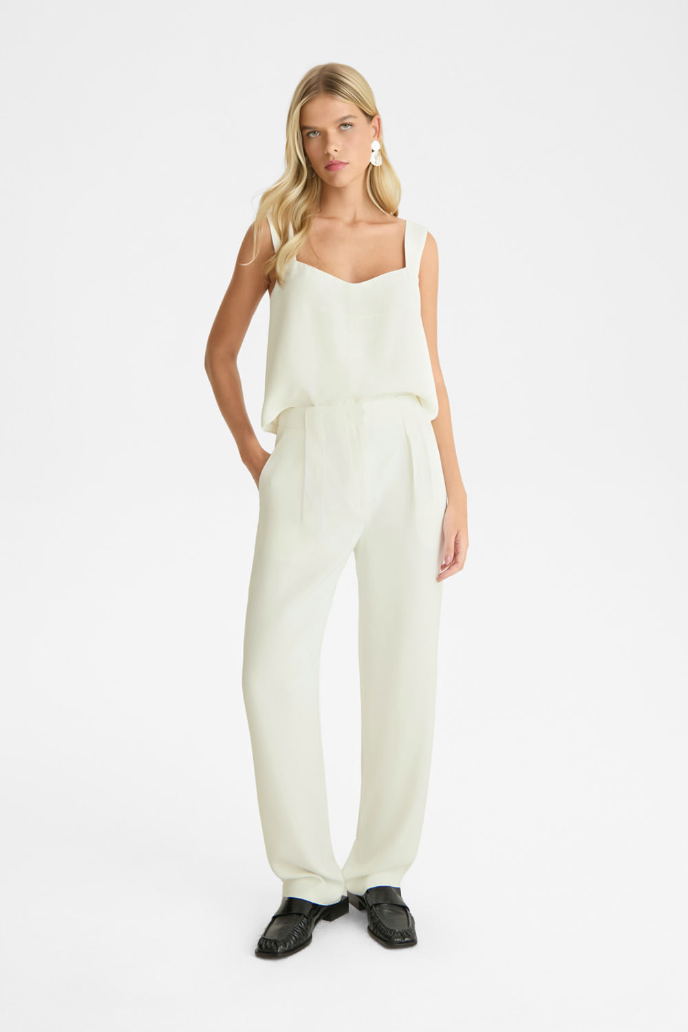 Calça Lais - Off White — NV